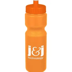 Sport Bottle with Push Pull Lid - 28 oz - Colors