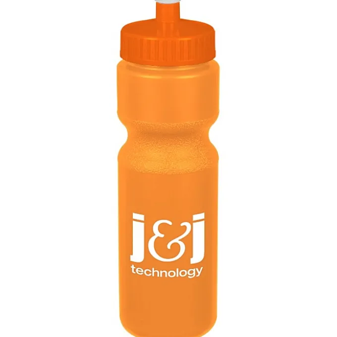 Sport Bottle with Push Pull Lid - 28 oz - Colors