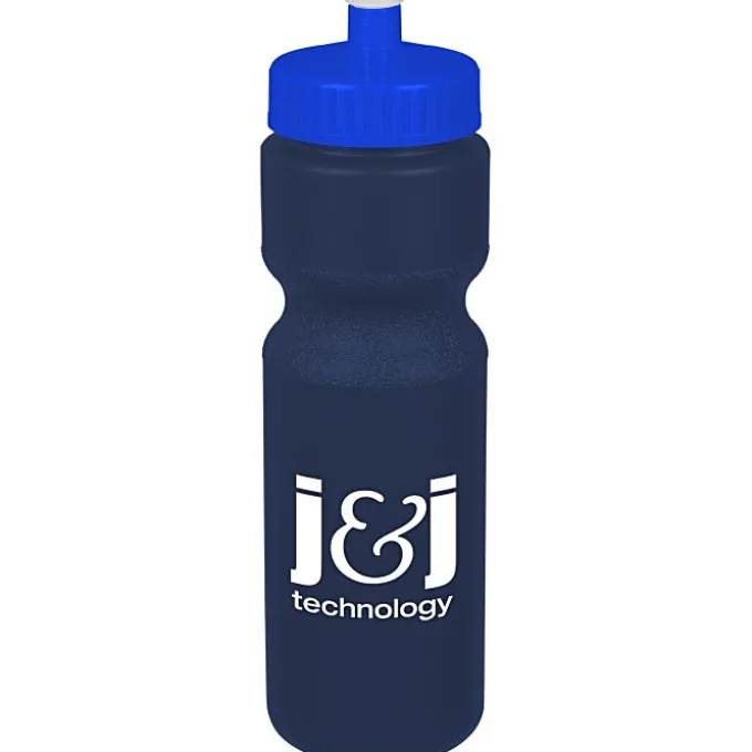 Sport Bottle with Push Pull Lid - 28 oz - Colors