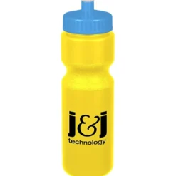 Sport Bottle with Push Pull Lid - 28 oz - Colors