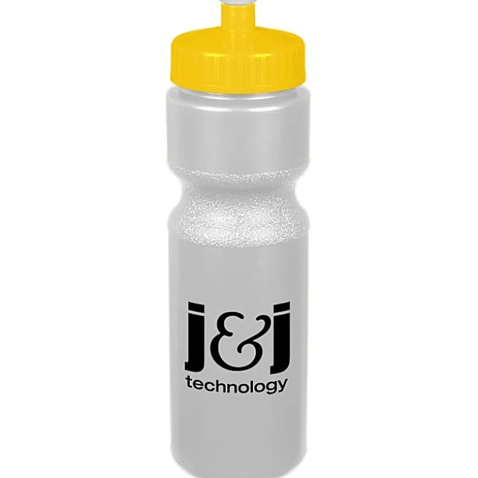 Sport Bottle with Push Pull Lid - 28 oz - Colors