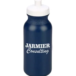 Sport Bottle with Push Pull Lid - 20 oz - Metallic