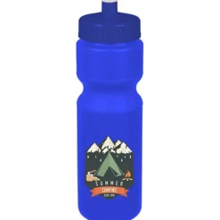 Sport Bottle with Push Pull Lid - 28 oz - Colors - Full Color