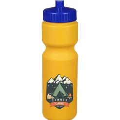 Sport Bottle with Push Pull Lid - 28 oz - Colors - Full Color