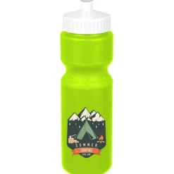 Sport Bottle with Push Pull Lid - 28 oz - Colors - Full Color