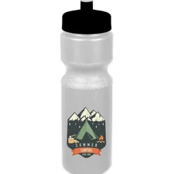 Sport Bottle with Push Pull Lid - 28 oz - Colors - Full Color