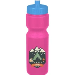 Sport Bottle with Push Pull Lid - 28 oz - Colors - Full Color