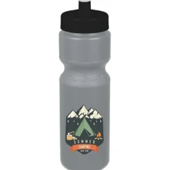 Sport Bottle with Push Pull Lid - 28 oz - Colors - Full Color