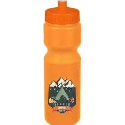 Sport Bottle with Push Pull Lid - 28 oz - Colors - Full Color