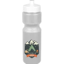 Sport Bottle with Push Pull Lid - 28 oz - Colors - Full Color