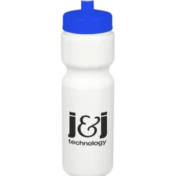 Sport Bottle with Push Pull Lid - 28 oz - White