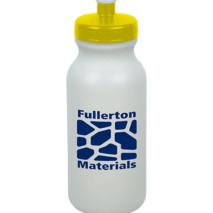 Sport Bottle with Push Pull Lid - 20 oz - Glow in Dark