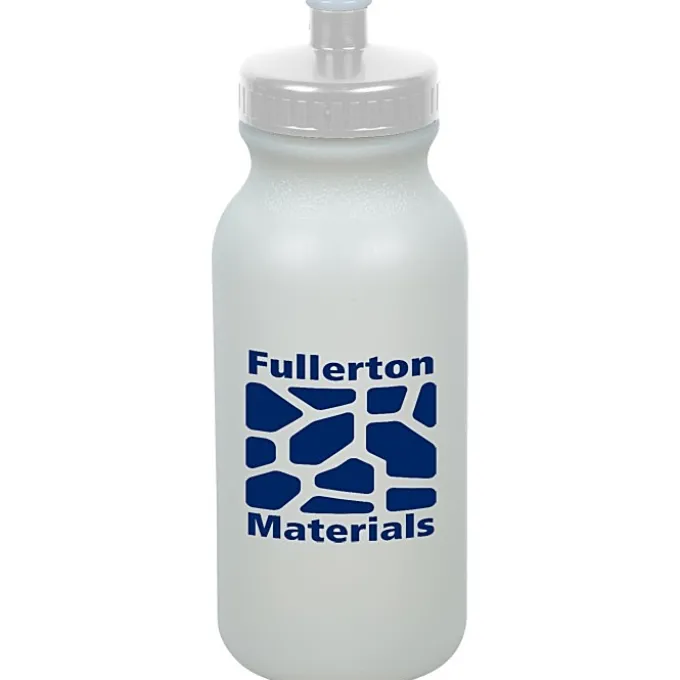 Sport Bottle with Push Pull Lid - 20 oz - Glow in Dark