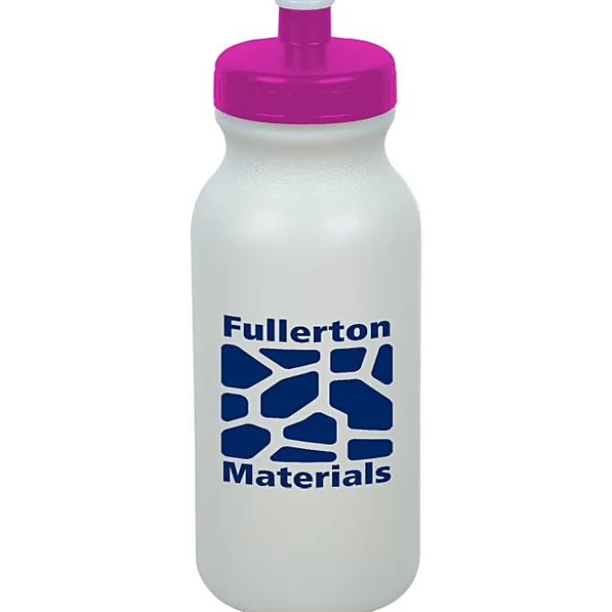 Sport Bottle with Push Pull Lid - 20 oz - Glow in Dark