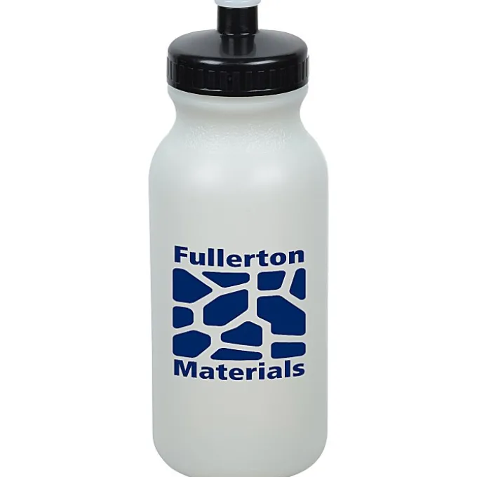 Sport Bottle with Push Pull Lid - 20 oz - Glow in Dark