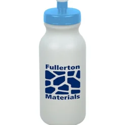 Sport Bottle with Push Pull Lid - 20 oz - Glow in Dark