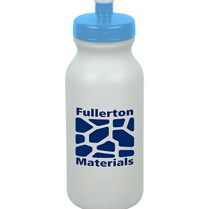 Sport Bottle with Push Pull Lid - 20 oz - Glow in Dark