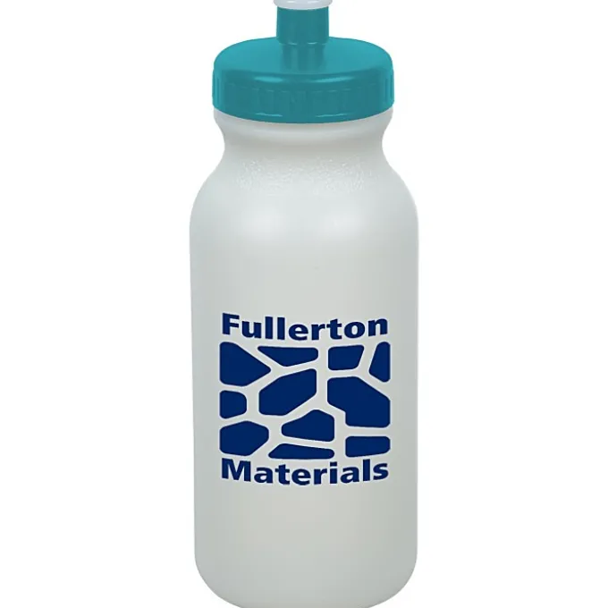 Sport Bottle with Push Pull Lid - 20 oz - Glow in Dark