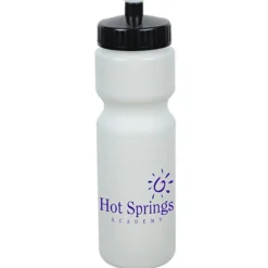 Sport Bottle with Push Pull Lid - 28 oz - Glow in Dark