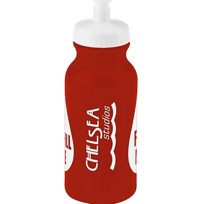 Sport Bottle with Push Pull Lid - 20 oz - Colors - Fill Me