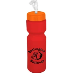 Sport Bottle with Straw Lid - 28 oz - Colors
