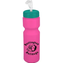 Sport Bottle with Straw Lid - 28 oz - Colors