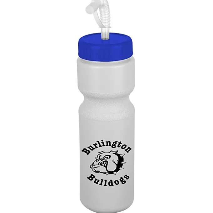 Sport Bottle with Straw Lid - 28 oz - Colors