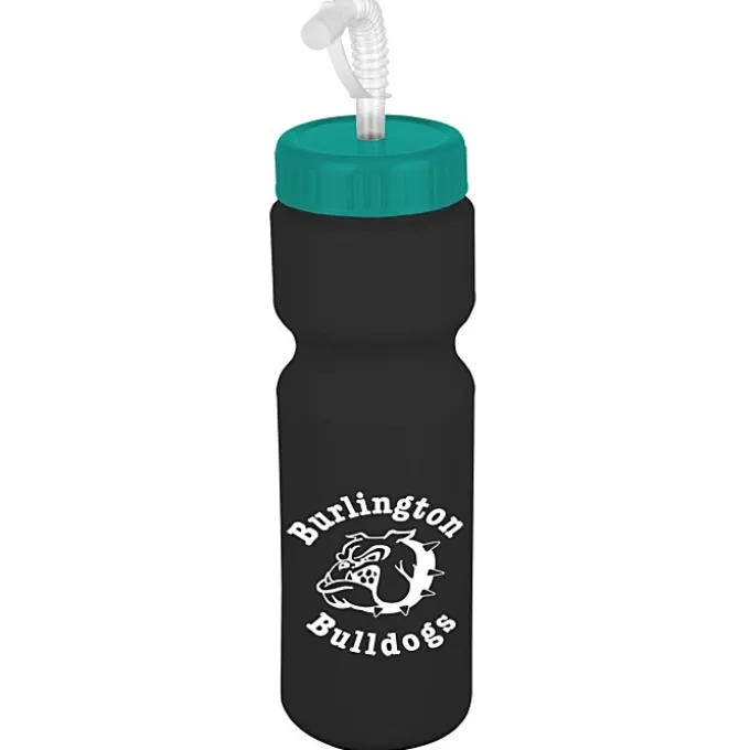 Sport Bottle with Straw Lid - 28 oz - Colors