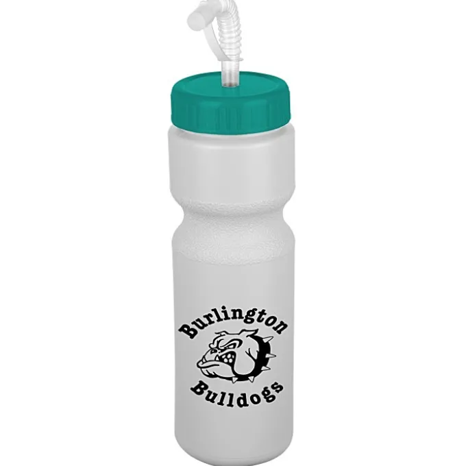 Sport Bottle with Straw Lid - 28 oz - Colors