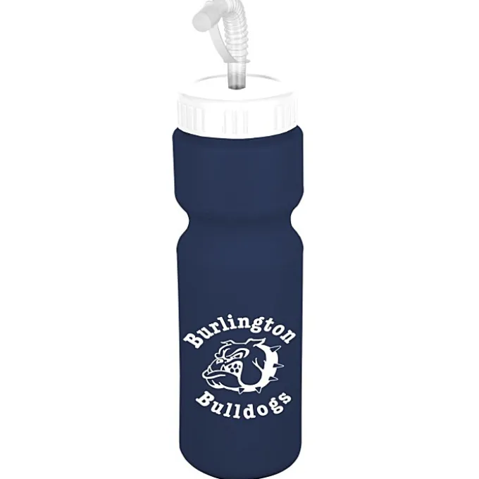 Sport Bottle with Straw Lid - 28 oz - Colors