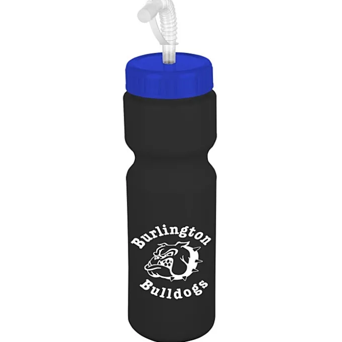Sport Bottle with Straw Lid - 28 oz - Colors