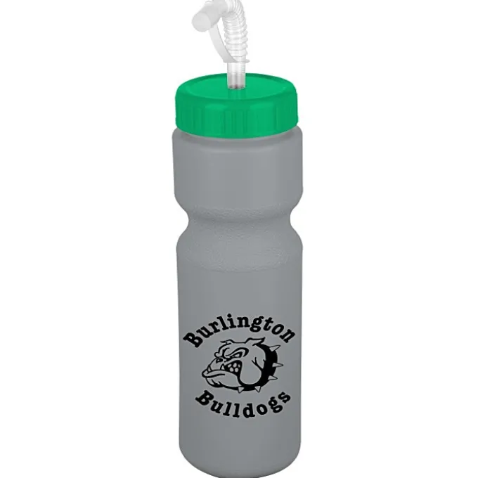 Sport Bottle with Straw Lid - 28 oz - Colors