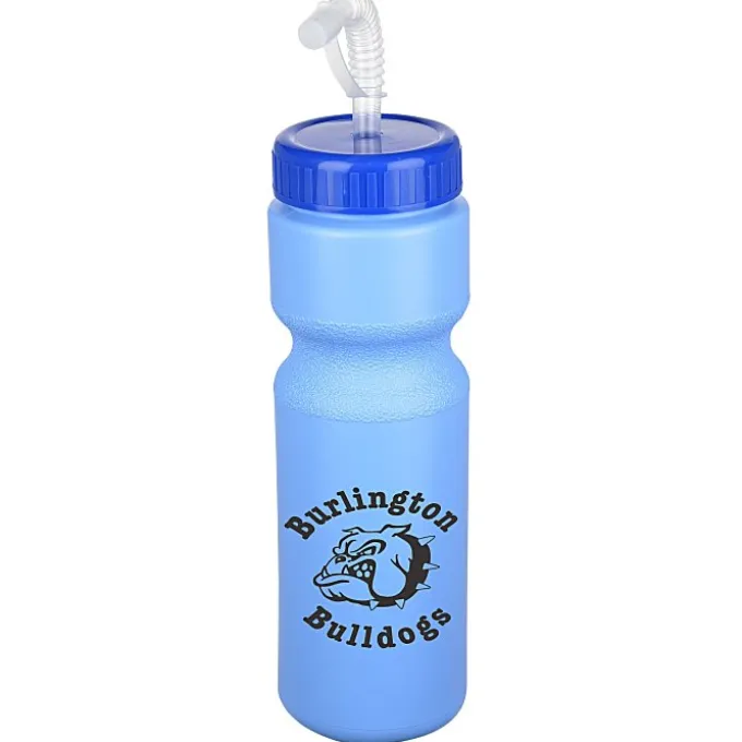 Sport Bottle with Straw Lid - 28 oz - Colors