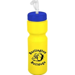 Sport Bottle with Straw Lid - 28 oz - Colors