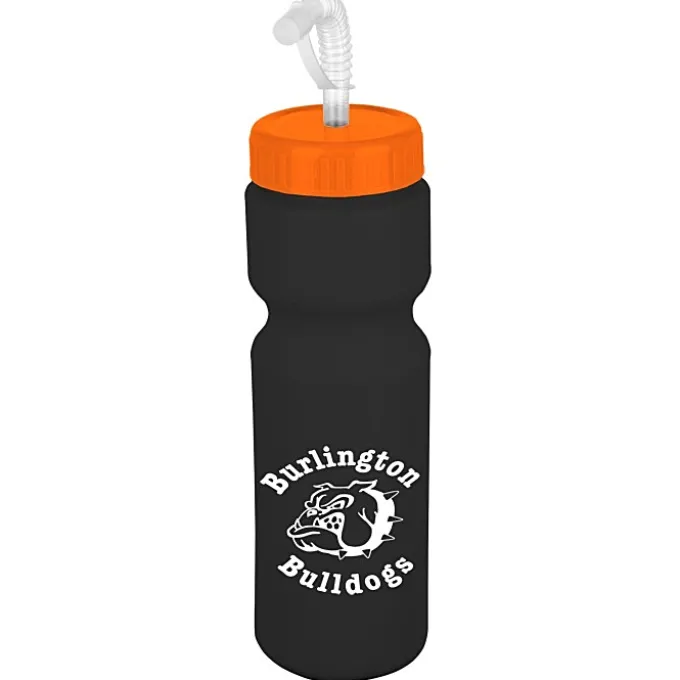 Sport Bottle with Straw Lid - 28 oz - Colors