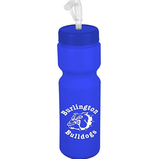 Sport Bottle with Straw Lid - 28 oz - Colors