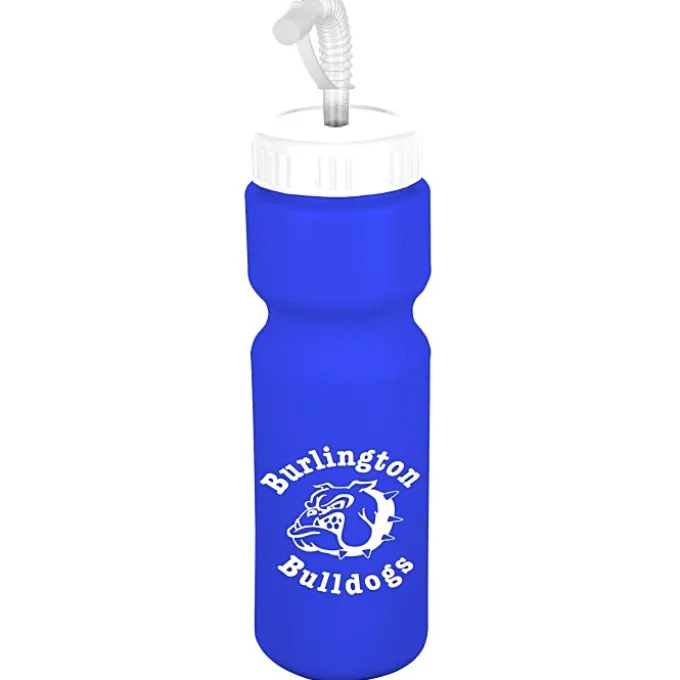 Sport Bottle with Straw Lid - 28 oz - Colors