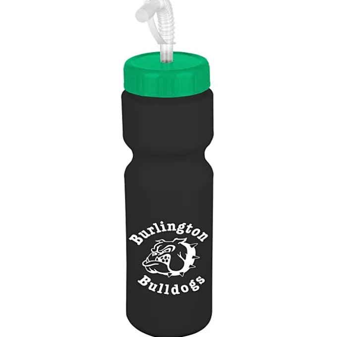 Sport Bottle with Straw Lid - 28 oz - Colors