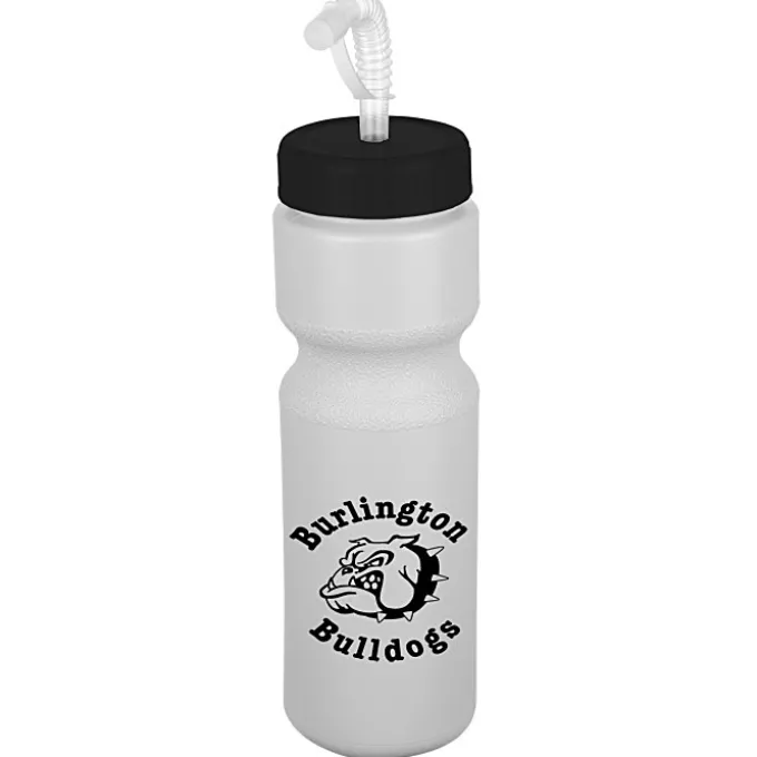 Sport Bottle with Straw Lid - 28 oz - Colors