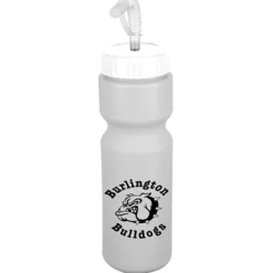 Sport Bottle with Straw Lid - 28 oz - Colors