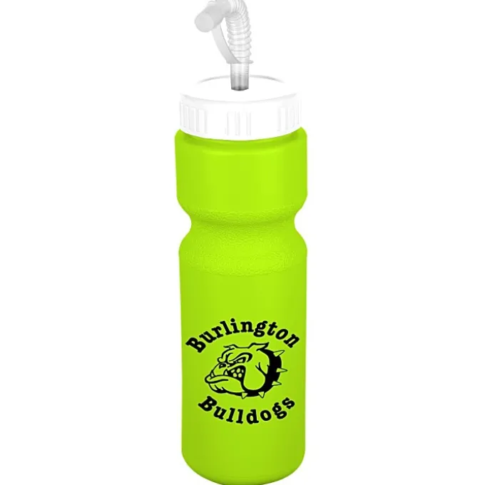 Sport Bottle with Straw Lid - 28 oz - Colors