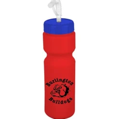 Sport Bottle with Straw Lid - 28 oz - Colors