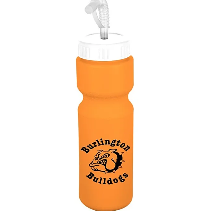 Sport Bottle with Straw Lid - 28 oz - Colors