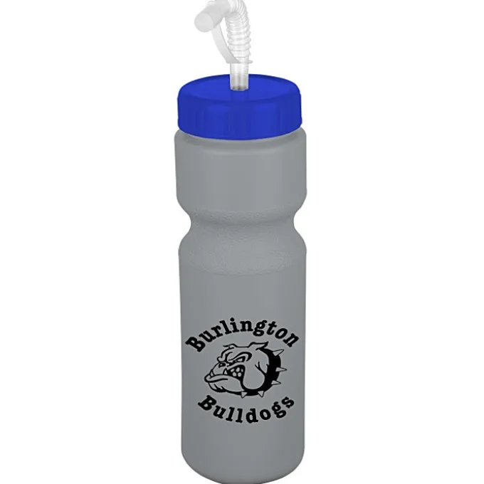Sport Bottle with Straw Lid - 28 oz - Colors