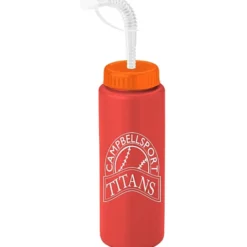 Sport Bottle with Straw Lid - 32 oz