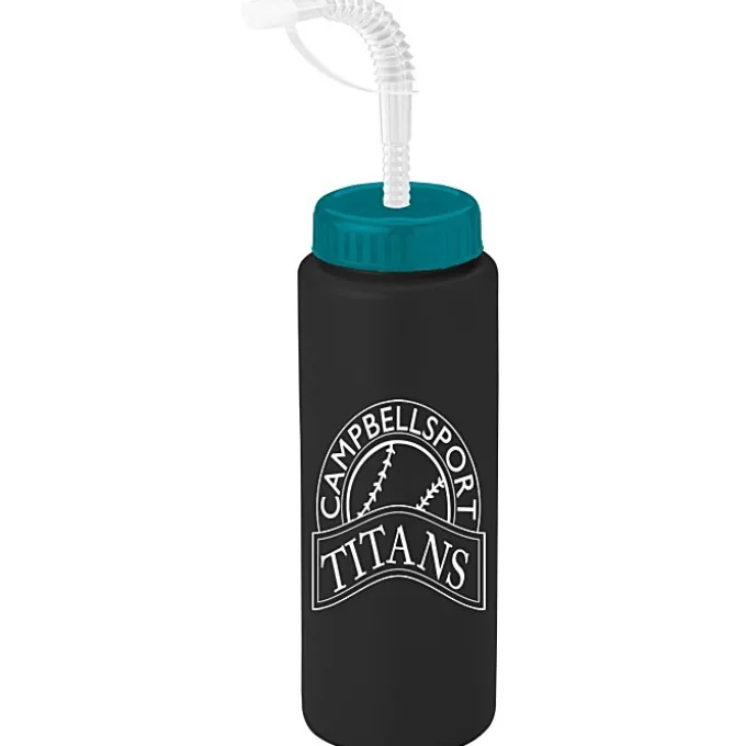 Sport Bottle with Straw Lid - 32 oz