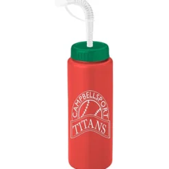 Sport Bottle with Straw Lid - 32 oz
