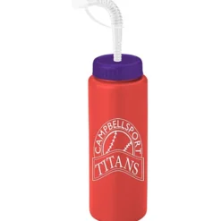 Sport Bottle with Straw Lid - 32 oz