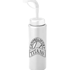 Sport Bottle with Straw Lid - 32 oz