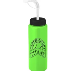 Sport Bottle with Straw Lid - 32 oz